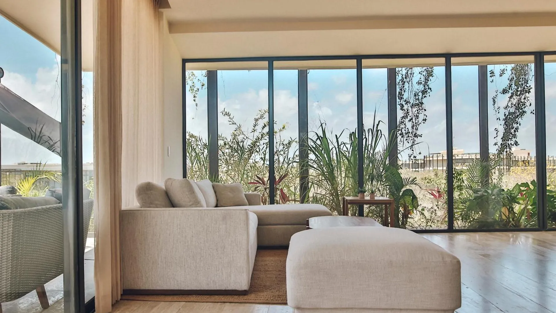 Lux Apartment Free Beach Shuttle,Gym,Private Pool 图卢姆 墨西哥